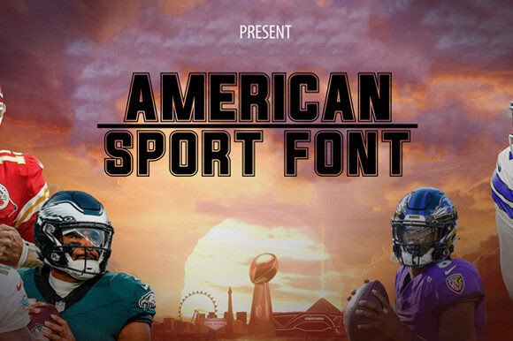 American Sport: A Typeface Built for Athletic Impact