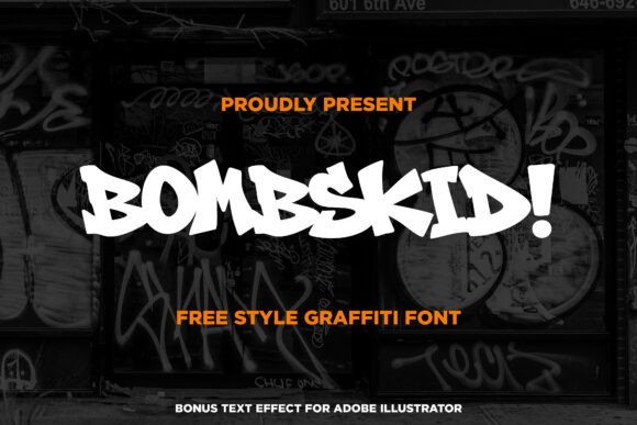 Bombskid: Capture the Raw Energy of Street Graffiti