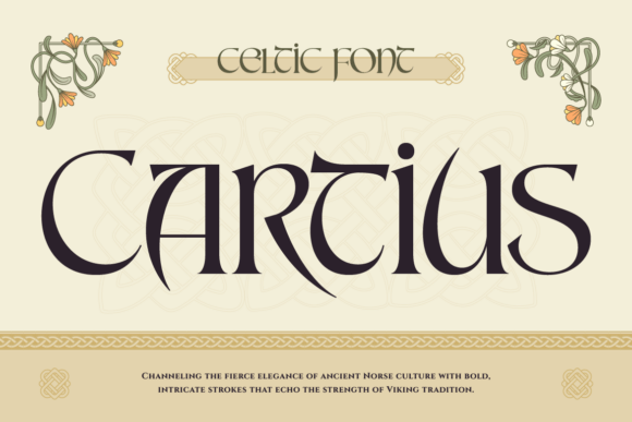 Cartius: Channeling Norse Elegance and Celtic Spirit