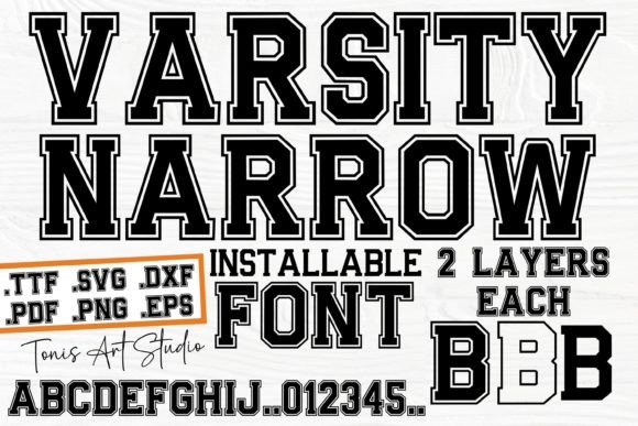Give Your Projects a Classic Edge with Varsity Narrow