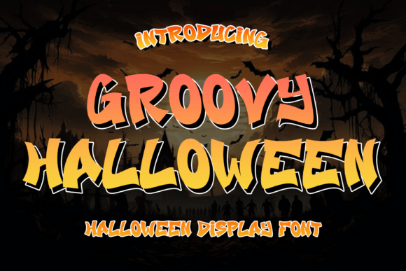 Groovy Halloween: A Font That Brings Clean, Festive Style to Your Work
