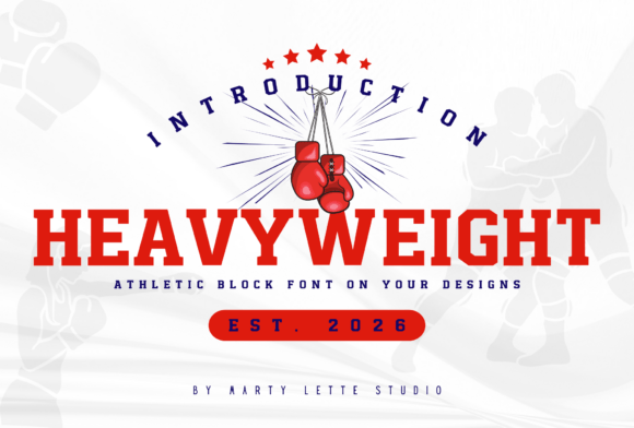 Heavyweight: The Athletic Block Font for Bold Projects