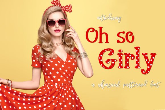 Oh So Girly: A Script Font That Balances Charm and Polish