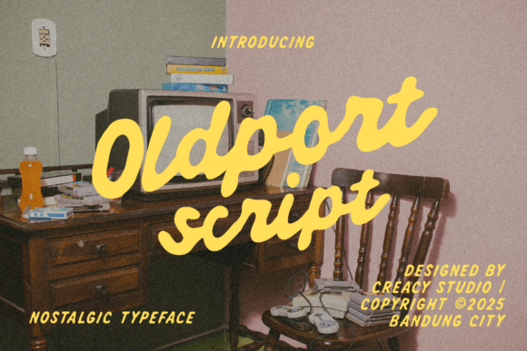 Oldport Script: A Handwritten Font for Timeless Designs