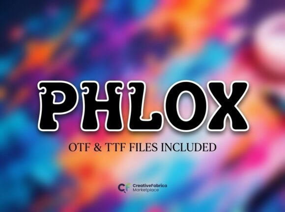 Phlox: The Connected-and-Clever Display Typeface