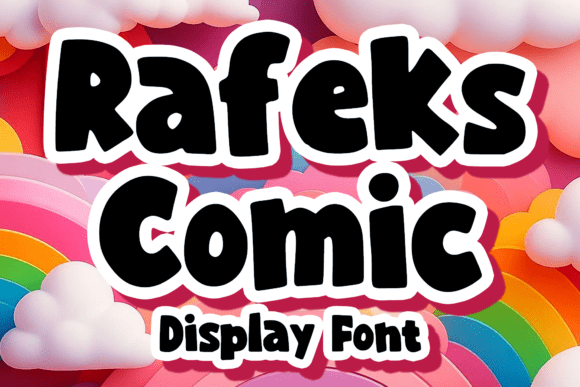 Rafeks Comic: The Playful Typeface for Limitless Creativity