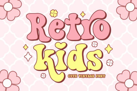 Retro Kids: The Cute Retro Serif for Back to School and Beyond