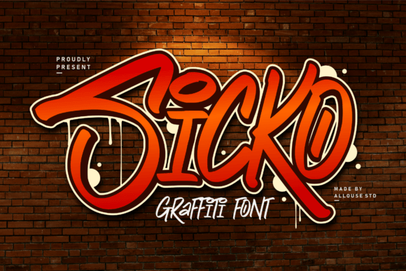 Sicko: The Graffiti Font That Commands Attention