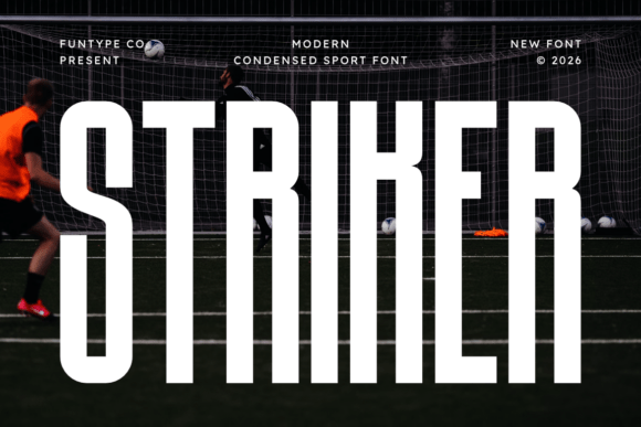 Striker: The High-Impact Typeface for Bold Branding