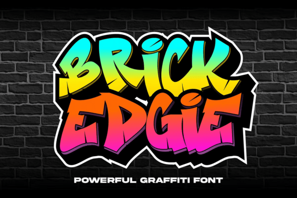 Unleash Urban Energy: Mastering the Brick Edgie Font